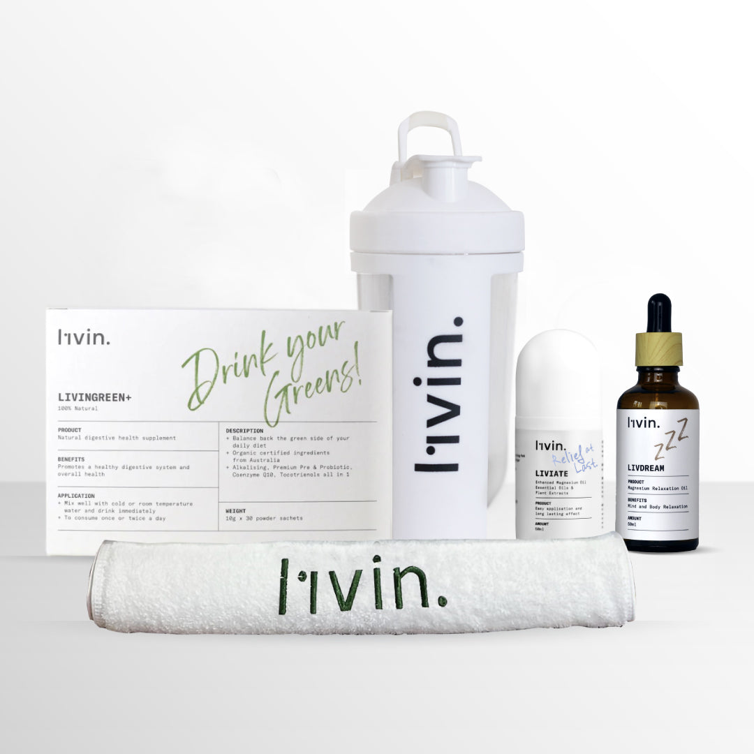 [Bundle] l1vin Starter Pack (30 Days) (OVER Bottle + FREE l1vin Towel)