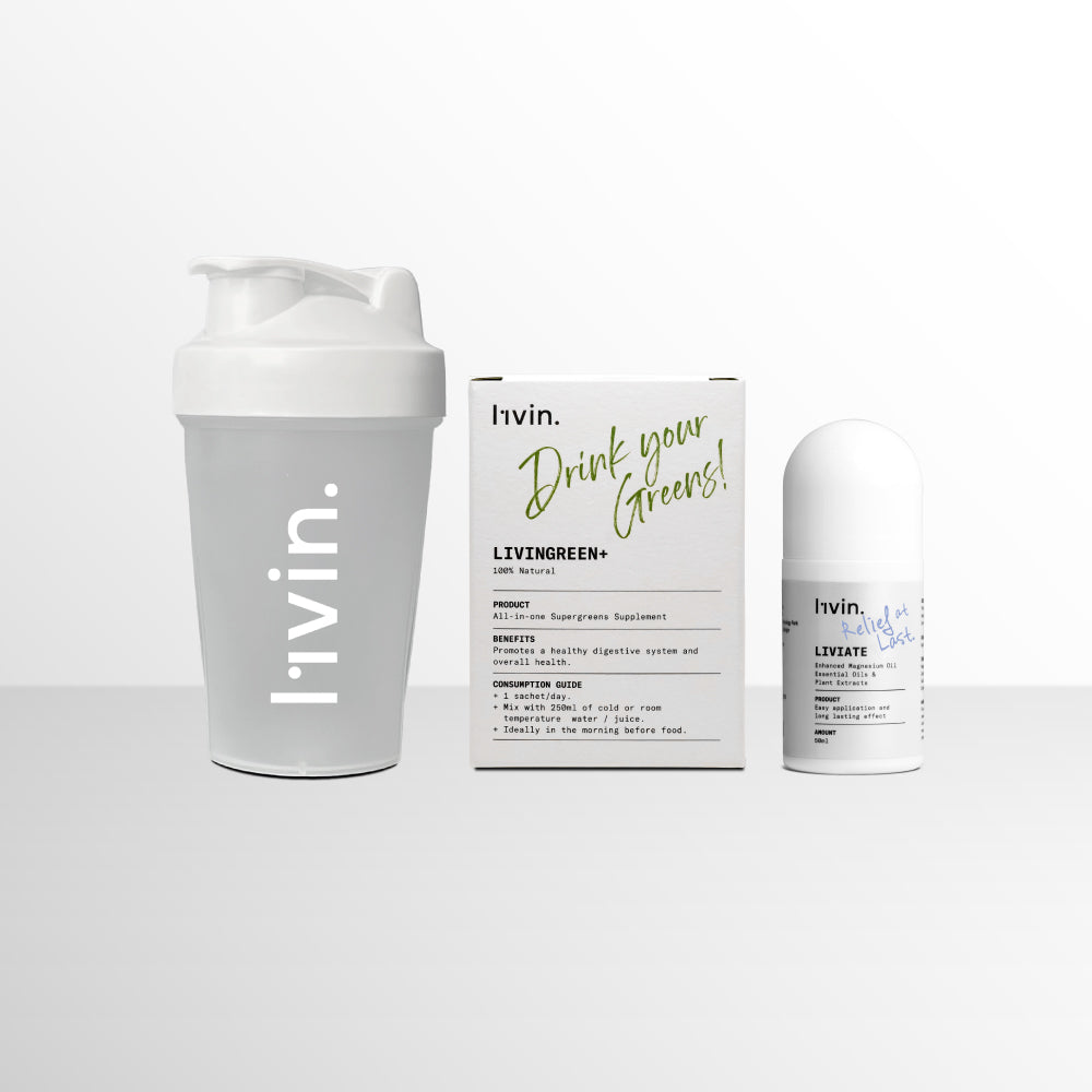 [Bundle] l1vin Starter Pack (7 Days) + Free Shaker Bottle